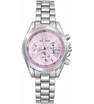 Swiss Plus Kadın Kol Saati - Elegance Collection Model-2 ST0730ABL Pink/silver