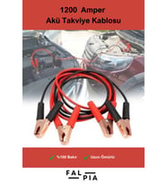 Premium Seri %100 Bakır Kalın Kablo 1200 Amper Güçlü Araç Oto Akü Takviye Hızlı Şarj Kablosu 1 Adet