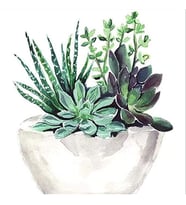 Taş Vazo Çerçeveli 40x50 Sayılarla Boyama Hobi Seti