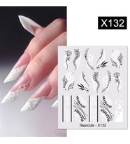 Su transferli nail art sticker X132 (53622-8)