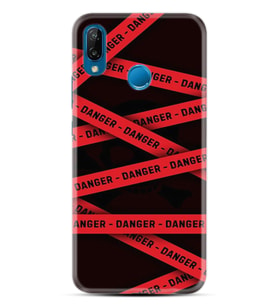Huawei P20 Lite Mate 10 20 Lite Pro P40 Lite KılıfDesemli Silikon Danger 1372