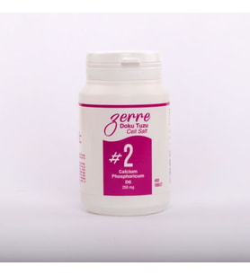 Zerre Doku Tuzu #2 400 Tablet (Krem)