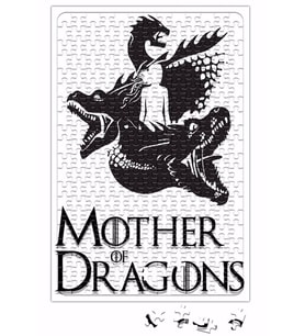 Mother of Dragons Game of Thrones Puzzle 240 Parça Yapboz