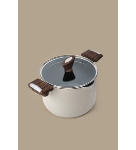 Titanyum Makarna Tenceresi 22 cm, Dayanıklı ve Şık Mutfak Gereci