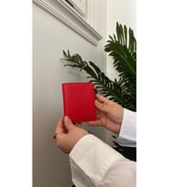 Hakiki Deri Fermuarlı Kartlık Cüzdan 3702 (Çok Renkli)