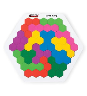 02 016 Ahşap Petek Tangram