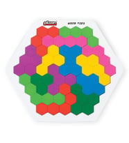02 016 Ahşap Petek Tangram