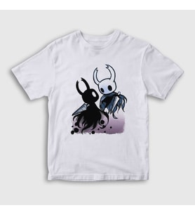 Presmono Unisex Çocuk Beyaz Shade Oyun Hollow Knight T-Shirt 493329tt