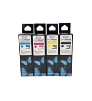 ProPrint HP GT51XL-GT52 Muadil Mürekkep Seti 4 Renk Siyah Renk 90 ML - Renkliler 70 ML GT-5812 - GT-5820