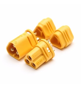 MT30 3 Pin Plug Dişi Erkek Konnektör Soket Çift RC LiPo Pil Batarya Akü Bağlantı Konnektörü