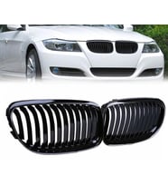 Bmw 3 Serisi E90 Ön Panjur Seti Parlak Siyah 2005-2008