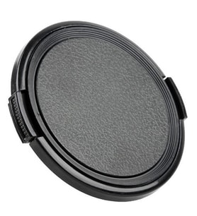 TEWISE 43mm Lens Ön Kapak Lens Kapağı (Siyah)