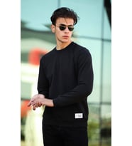Miron Sıfıryaka Sweatshirt Regular Fit-Siyah