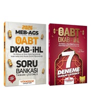 Yönerge 2026 ÖABT MEB AGS DKAB Din Kültürü ve İHL İmam Hatip Lisesi Öğretmenliği Soru Bankası ve Deneme Seti 2 Kitap