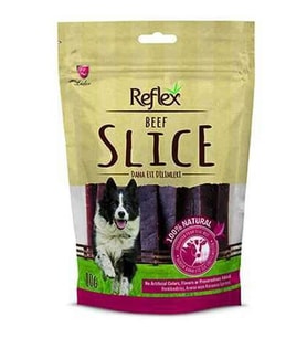 Reflex Kurutulmuş Dana Eti Dilimleri Köpek Ödülü 80 gr