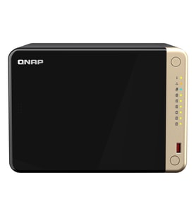 QNAP TS-664 (6x24TB Desteği) RAID(0-1-5-6-10-50) NAS Depolama Ünitesi (Siyah)