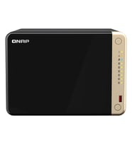 QNAP TS-664 (6x24TB Desteği) RAID(0-1-5-6-10-50) NAS Depolama Ünitesi (Siyah)