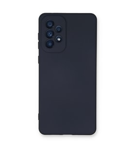 Samsung Galaxy A53 5g Kılıf Nano İçi Kadife Silikon - Lacivert