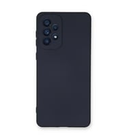 Samsung Galaxy A53 5g Kılıf Nano İçi Kadife Silikon - Lacivert