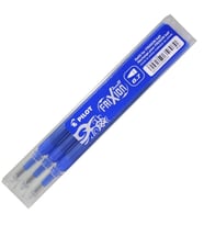 Pilot Frixion Kalemlere Uyumlu Mavi Refil Uçan Kalem (0,7 mm - 3 lü Paket)