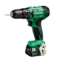 Hikoki DV12DA 12V/2.5Ah. 38Nm Çift Akülü Şarjlı Darbeli Matkap (Yeşil)
