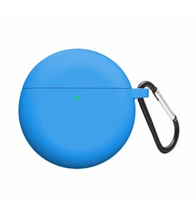 Microsonic Huawei FreeBuds 4 Mat Silikon Kılıf Mavi