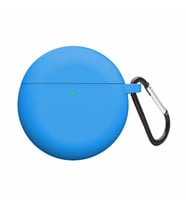 Microsonic Huawei FreeBuds 4 Mat Silikon Kılıf Mavi