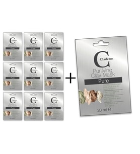 Claderm Pure 20ml 10 'lu Avantaj Paketi