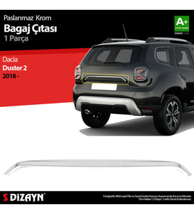 Dacia Duster Krom Bagaj Çıtası 2018-2024