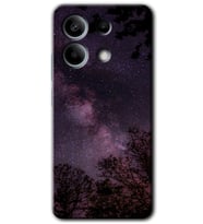 Redmi Note 13 5G Kılıf HD Desen Baskılı Kılıf - Gece Galaksi