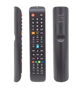Hey Skytech Sarı TV Tuşlu Smart Lcd Led TV Kumanda
