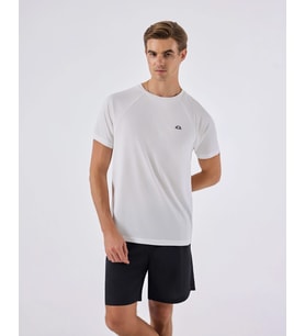 Ellesse 6SM5036-OF Erkek Spor Tişört - Kırık Beyaz