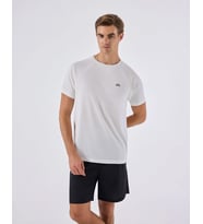 Ellesse 6SM5036-OF Erkek Spor Tişört - Kırık Beyaz