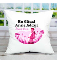 En Güzel Anne Adayı Yastık (Beyaz)