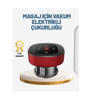 Akıllı Vakumlu Kupa Masaj Cihazı Ağrı Giderici ve Rahatlatıcı Terapi -