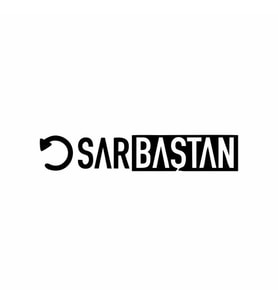 Sar Baştan Araba Sticker siyah 19x4 CM (Siyah-Siyah)