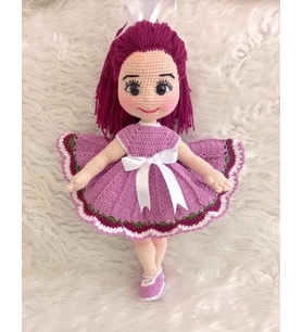 Nare Bebek Amigurumi Organik Oyuncak