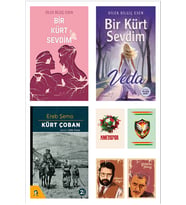 Bir Kürt Sevdim Seti - Dilek Bilgiç Esen - Kürt Çoban Romanı (4 NOT DEFTERLİ) (Renksiz)