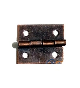 Tavla Menteşesi 3cm, No:1/4 - Oksit, 120 Adet