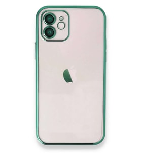 iPhone 11 Kılıf Razer Lensli Silikon - Yeşil