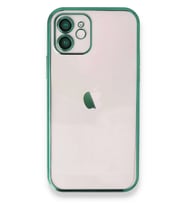 iPhone 11 Kılıf Razer Lensli Silikon - Yeşil