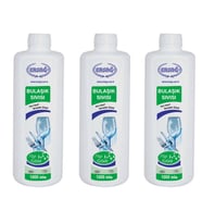 Ersağ Hoş Kokulu Bulaşık Sıvısı 1000 Ml. X 3 Adet (Renksiz)