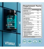GLP-1 Support 1Billion probiotics +Prebiotics -11 in 1 akkermensia + Berberine 60 Caps.