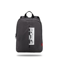 Classone PR-R174 Roma Serisi Su Geçirmez Kumaş 17"Laptop Sırt Çantası (Siyah)