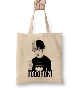 Todoroki Shoto Todoroki Half Half Bez Çanta Uzun Saplı