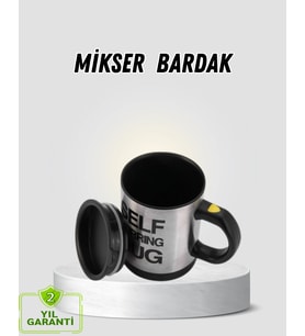 Akıllı Kendi Kendini Karıştıran Termal Kupa - Paslanmaz Çelik