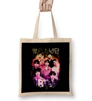 Bts Bangtan Boys Art Bez Çanta Uzun Saplı