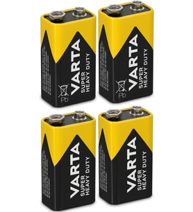 HEAVY DUTY 9V PİL - 4'LÜ EKONOMİK PAKET