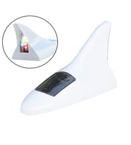 Sunup Solar Led Işıklı Shark Oto Anten Lambası (Beyaz)