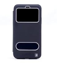 iPhone X/XS Kılıf Zore Dolce Kapaklı Kılıf (Siyah)